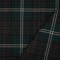Brown-Green-Multi Wool Polyester Plaid Woven Shirting Fabric By the Yard